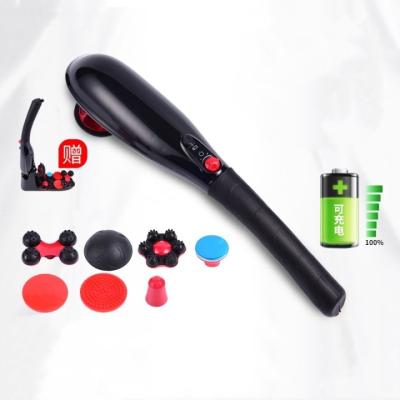 China Portable Cordless Rechargeable Electric Full Body Massager Handheld Percussion Hammer Massager for sale