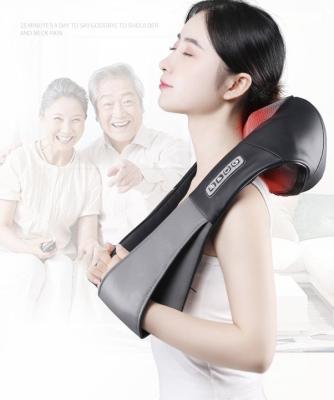 China 2022 New Multifunctional NECK Neck And Shoulder Massager Cordless Tap Shiatsu Massager Shawl for sale