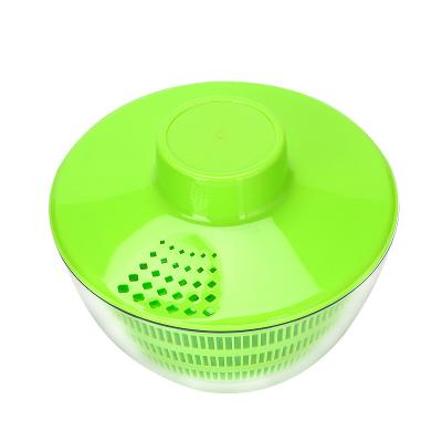 China Creative Vegetable Tool Kitchen Fruit Salad Spinner Multifunctional Plastic Vegetable Drain Basket for sale