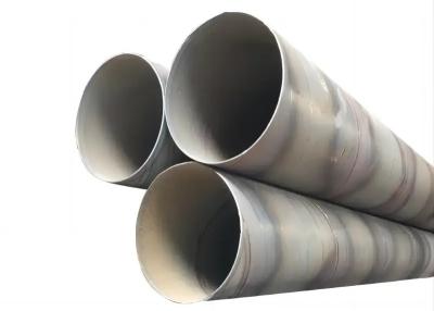 China Anti Corrosion Astm A252 Astm A53 Round Spiral Steel Pipe Black Painted for sale