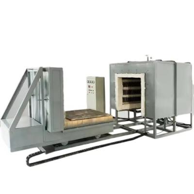 Китай Industrial Trolley Kiln Car Bottom Furnace Heat Treatment Machine High Temperature продается