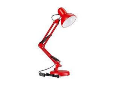 China Eye Protection Red Table Light With Folding System for sale