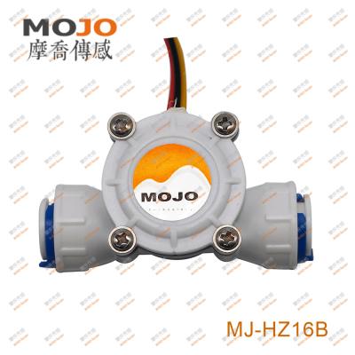 China POM MJ-HZ16B quick connect intelligent water machine flow meter sensor G3/8 for sale