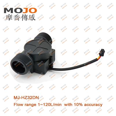 China F (hertz) = [4.5 Q] Â ± 10% Flow Sensor (Proficiency Test) Diameter 40mm OD (Q for flowL/min) MJ-HZ32DN DN32 Force Sensor for sale