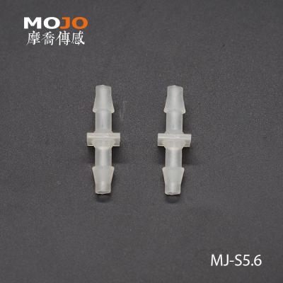 China MJ-S5.6 Equal Diameter PP Material Pipe Fittings Union Connector Straight Type for sale