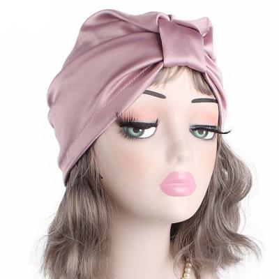 China 16m/m 100% Soft Smooth Feeling Silk Hair Turban Cowl for sale