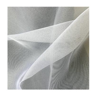 China 100% Pure Organic Multicolor Organza 100% Tulle Woven Silk Fabric For Wedding for sale