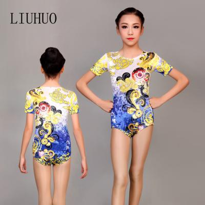 China Wholesale new style children's /girls dance wear dancer tights gymnastics for sale for sale