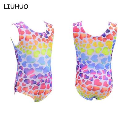 China Cheap Ballroom Dance Dress Kids Sports Rhythmic Gymnastics Dancer Tights Costumes Sets for sale