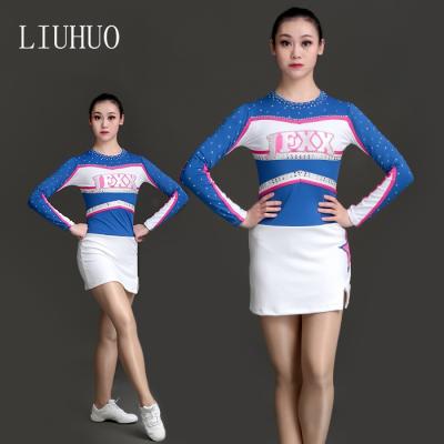 China Custom Sets Soccer-Girls Encourage Practice Wear For Costumes Cheerleading Uniforms for sale