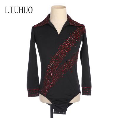 China Liuhuo Performance Latin Men's Sets Shirts Jazz Tango Samba Ballroom Kids Boys Boys Dance Costumes for sale