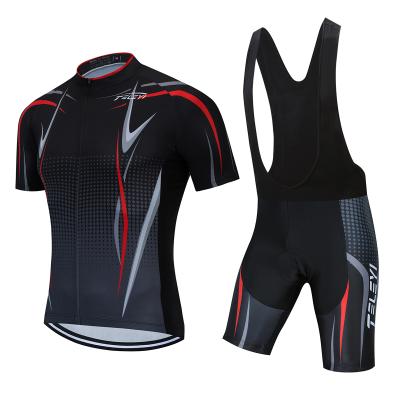 China Men's Breathable Cycling Maillot Conjunto Ropa Ciclismo Singlet Boys Summer Bicycle Cycling Clothing Set for sale