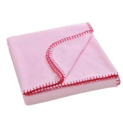 China Super Soft Touch Baby Blanket Waterproof Anti-pilling 100 Polyester Micro Fleece for sale