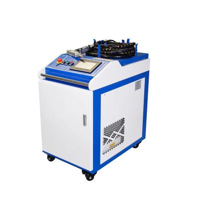 China Garment Stores 3 in 1 1kw 1.5w 2kw Multifunctional Handheld Fiber Laser Welding Cutting Machine Laser Cleaning Welders for sale