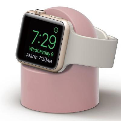 China Silicone Dock Charging Station Organizer for Apple Watch Computer for sale