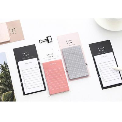 China 2021-2022 Hot Selling Self Adhesive Custom 1pc 50 Sheets To Do List Notes Memo Pad School Office Supplies Stationery Sticky Note for sale