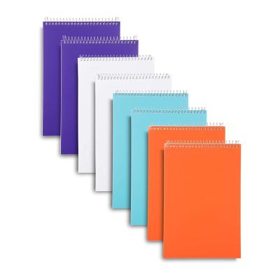 China Spiral Design 8PCS Desktop Open Stationary Upward School Notebook Students Custom Made For Enrollment for sale