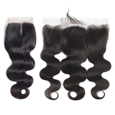 China Wholesale Hair Straight/Water/Deep/Body Wave Vendor Hair 12A Mink Brazilian Raw Bulk Human Weave 22 24 26 Bundles With Transparent Closure With Lace Headbands for sale