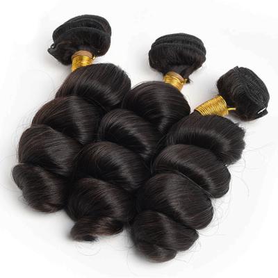 China Loose Wave Weave Fashion Source Free Shipping Cheap Extensions Loose Wave Bundles Brazilian Virgin Human Hair for sale