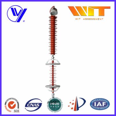 China 90KV Polymer Surge Arrester with External Gap , Transmission Line Lightning Arrester for sale