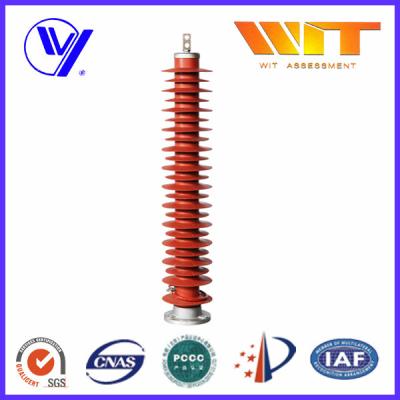 China 132KV High Voltage Substation Surge Arresters , Polymeric Lightning Protector for sale