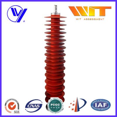 China Pararrayos de la oleada de relámpago del óxido de cinc del metal 110KV usados en la subestación sobre la protección del voltaje en venta