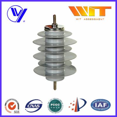 China 15KV Polymer Metal Oxide Gapless Surge Arrester Gray Color with KEMA for sale