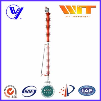 China Línea pararrayos de transmisión de 110KV 10KA KEMA de la oleada con el dispositivo de la licencia en venta