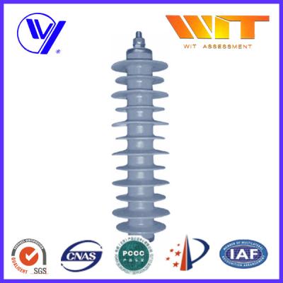 China Protección del equipo eléctrico de los pararrayos de 33KV Gray Polymer Antenna Lightning Surge en venta