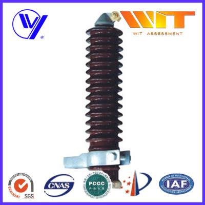 China Generator Type Porcelain Surge Arrester Single Phase Arrestor for Transmission Line for sale