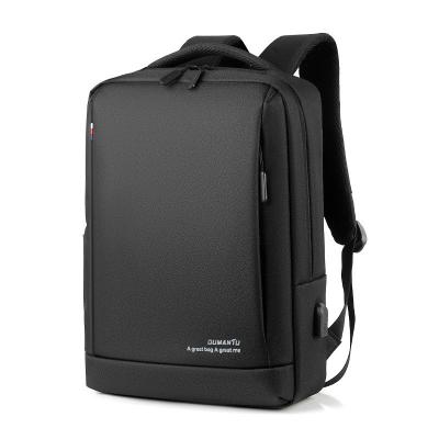 China Waterproof Rucksack Large Capacity Business Men Computer Laptop Bag Backpack With USB Charging Port for sale