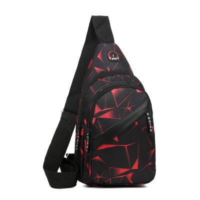 China Multifunctional Hot Sale Chest Bag Fashion Outdoor Sports One-Shoulder Chest Bag Printed Custom Messenger Bag en venta