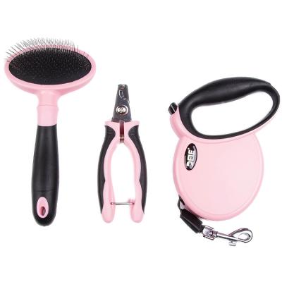 China Sustainable Pet Grooming and Cleaning Tools Pet Grooming Kit (3pcs/kit) for Dogs and Cats for sale