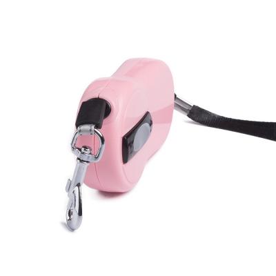 China Reflective 2m Lead Products Portable Pet Dog Rope Collar Mini Retractable Leash for sale