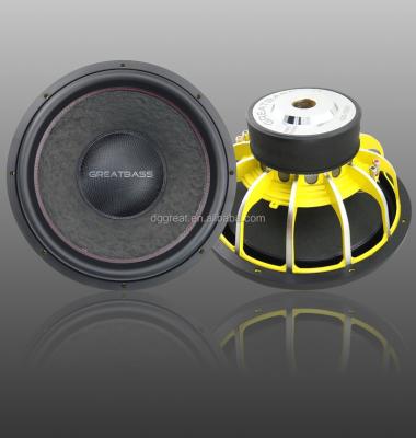 China GB-15SP 15 inch car subwoofer for sale