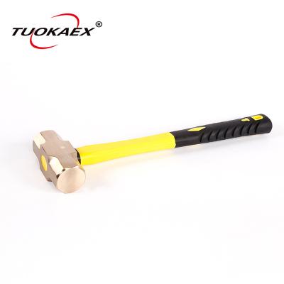 China Oil Explosion Proof Rubber Ground Non Sparking Hammer Wrench for sale