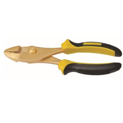 China 2019 Hot Sale China Manufacturer Non Magnetic Non Sparking Adjustable Safety Tool Combination Pliers for sale