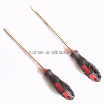 China Non Sparking Phillips Screwdrivers Bronze Copper Screwdrivers Multi Sizes for sale