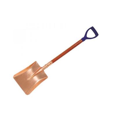 China Al-Br china oem manufacturer beyllium alloy non sparking shovel with wooden handle for sale