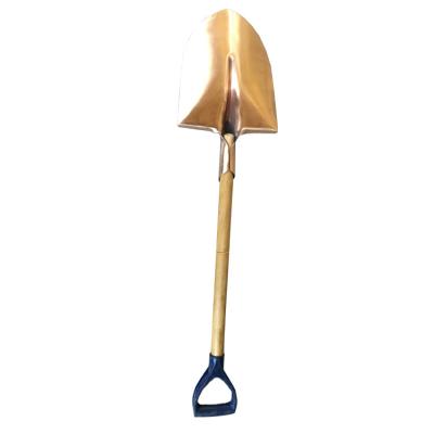 China No Spark China Manufacturer Brass Chimney Shovel Brass Shovel Non Sparking Shovel for sale