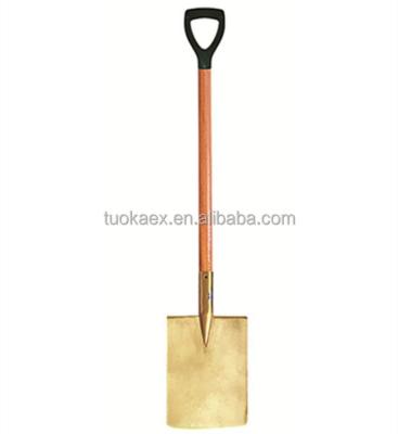 China Explosion Proof Durable DIY Tools Aluminum Bronze Sharpening Shovel TK201A for sale