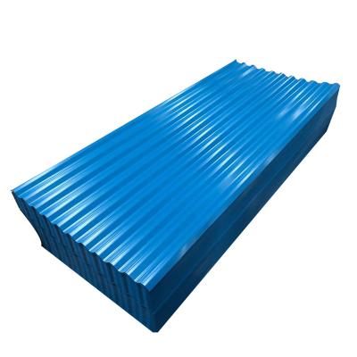 China Corrugated roof / construction ppgi prepainted color coated sheet metal roofing material corrugated steel for sale