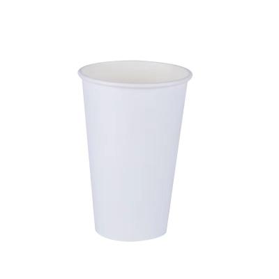 China Free Sample Wholesale Recyclable 12/8/16/22 Ounce Paper Cup For For Water Coffee Custom Ready To Ship Paper Cups With Logo Custom Coffee Cup for sale