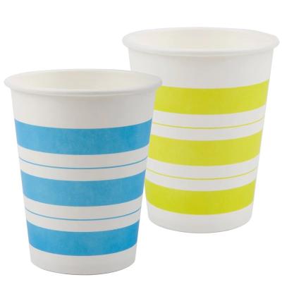 China Recyclable Custom Disposable Double Wallpaper Cup Coffee Paper Cake Cups For Hot Drink Coffee Water Cupcake Cup With Logo for sale