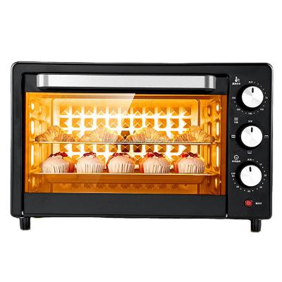 China Mini Oven Hotel RTS 18L Mini Toaster RTS Reheat Pizza Maker Electric Portable Toast Maker Cheap BBQ Tool Home Kitchen Household for sale