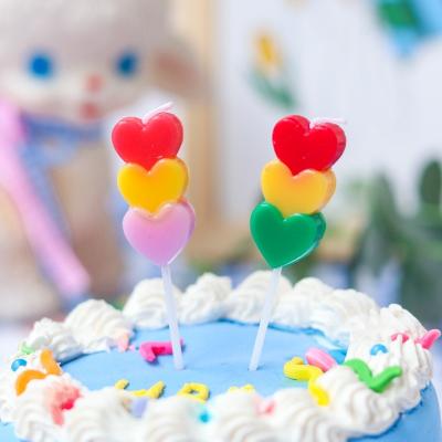 China Cake Topper 2022 Fancy Birthday The New Happy Birthday Candle Lights For Cake Decorating Supplies Love Twine for sale