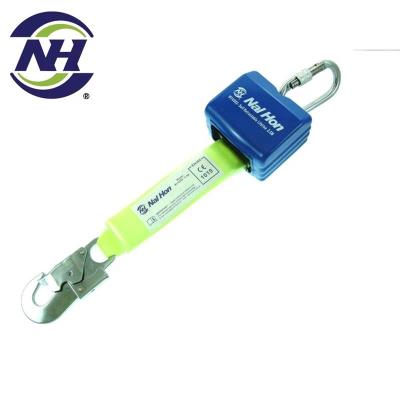 China Retractable Energy Absorber Self Lifelines Safety Fall Arrest Rope for sale