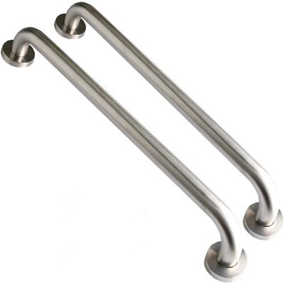 China Supports up to 500 lbs. OEM ADA Factory Direct Satin Finish Stainless Steel Toilet Grab Bar Rail Grab Bar Safety Toilet Grab Bar for sale