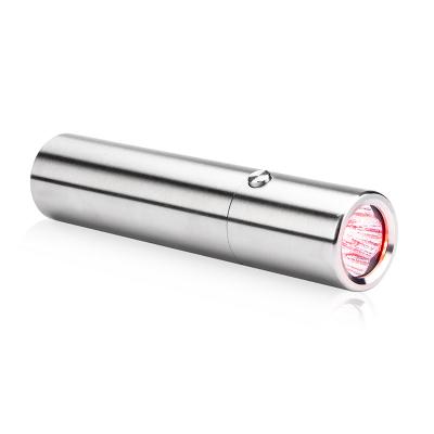 China Handheld Wrinkle Remover Red Near Infrared 630 660 850nm Red Light Therapy Torch Device For Body Hands Feet Face Pain Relief for sale