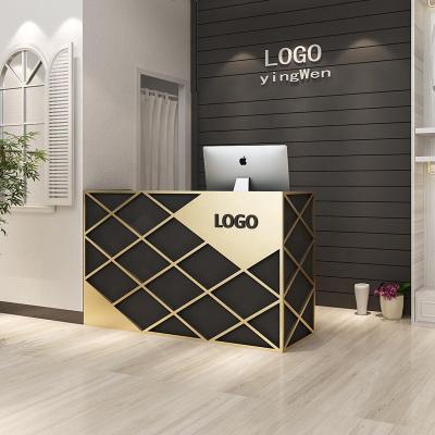 China Modern Lingerie Store Boutique Checkout Counters Logo Metal Retail Checkout Counter Customized for sale